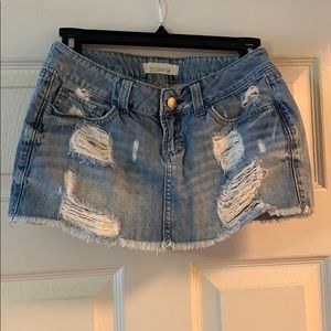 21 Denim Jean Skirt